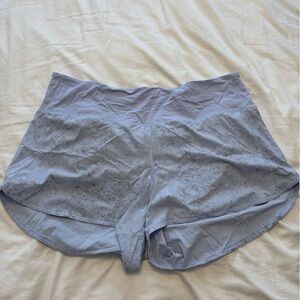 Light Blue Lululemon Speed up Shorts